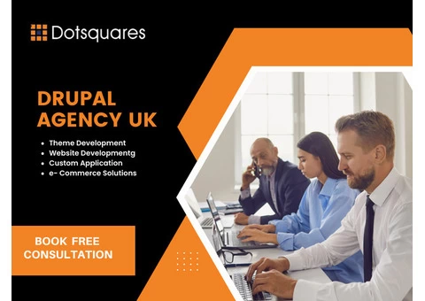 Get in touch with our Drupal Development agency in the UK