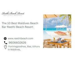 The 10 Best Maldives Beach Bar | Reethi Beach Resort