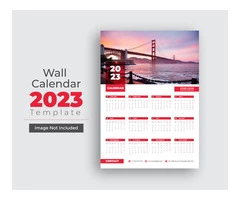 New Year Calendar Printing 2023 Wall Planner Printing