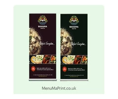 Roller Banner | Pull Up Banner | Pop Up Banner | MenuMa Print