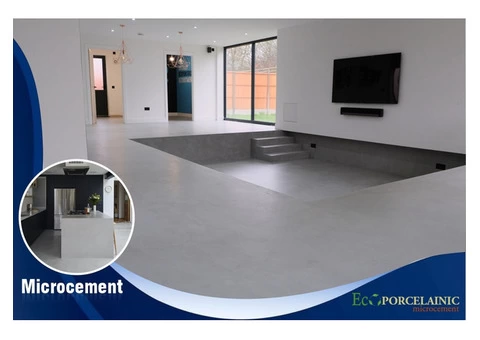 The Aesthetic Character of Using Microcement | ECO PORCELAIN Microcement - 2/4