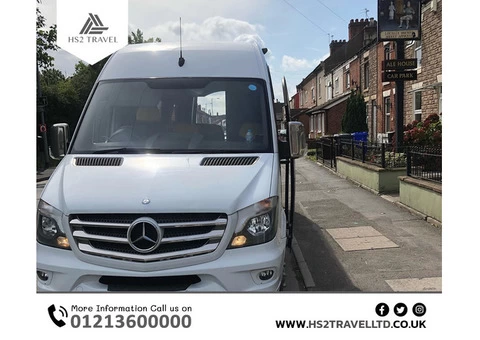 Luxury minibus hire Birmingham | HS2 Travel Services Ltd