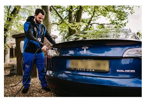 Tesla Electric Charger Installation