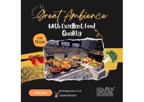 Best Indian Buffet Restaurant in Uddingston - Golden Grouse