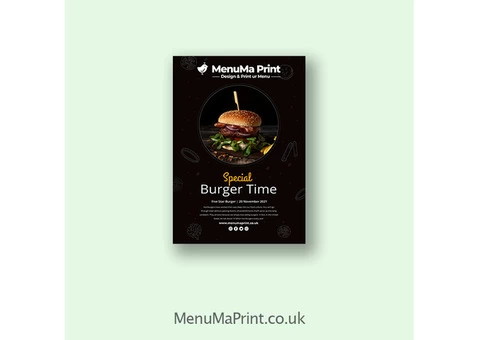 A1 Posters | Restaurant Posters | Poster Printing | MenuMa Print - 4/4