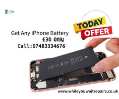 Get iPhone Battery For £30 Only