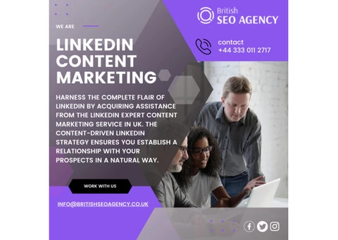British SEO Agency | Best LinkedIn Content Marketing Service in the UK - 1/3