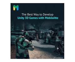 The Best Way to Develop Unity 3D Games with Mobiloitte