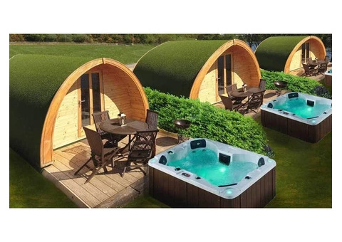 Glamping Sleeping Pods - 3/8