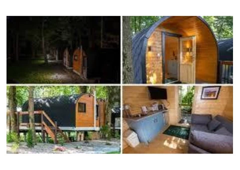 Glamping Sleeping Pods - 7/8