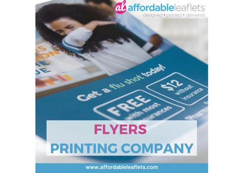Flyers Printing Company | Affordable Leaflets