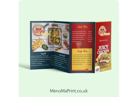 Popular Products | Cheap Restaurant Menu UK | MenuMa Print - 2/10