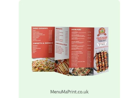 Popular Products | Cheap Restaurant Menu UK | MenuMa Print - 3/10