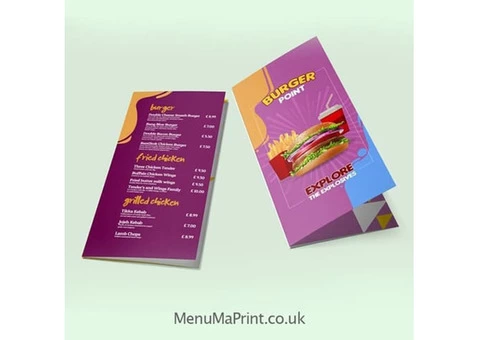 Popular Products | Cheap Restaurant Menu UK | MenuMa Print - 9/10