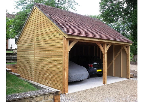 Solid Wooden Prefabricated Garages by Passmores - Since 1909!