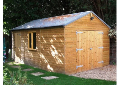Sustainable Prefab Garages & Garden Buildings Manufacturer in UK!