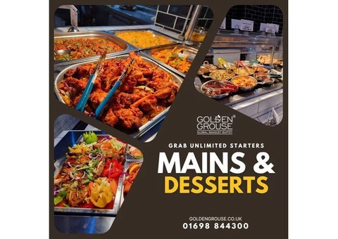 Grab unlimited starters, mains and desserts at the best price