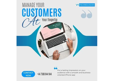 Make business-oriented iPhone app from V1 Technologies