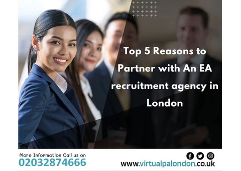 Partner with An EA recruitment agency in London