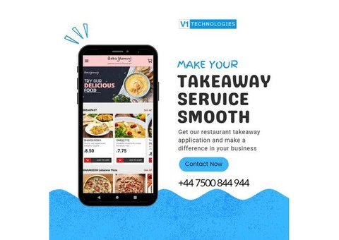 Make Your Takeaway Service Smooth With the Best Takeaway App