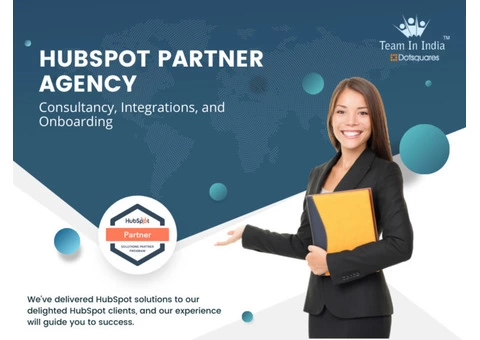 We offer expert HubSpot support at Team In India