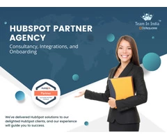 We offer expert HubSpot support at Team In India