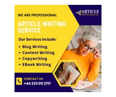 BEST ARTICLE WRITING SERVICES IN UK
