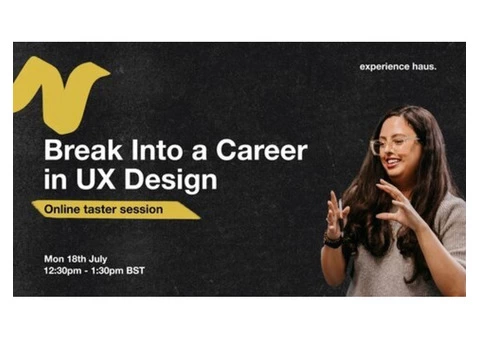 Best UI and UX Design Course in UK for Professionals