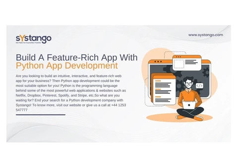 Build A Feature-Rich App With Python App Development