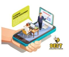 E-Learning Video Production Services| 2D Animated Video