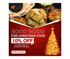 Spice Lounge| 10% Discount on all orders over £15 for Collection and Delivery only!