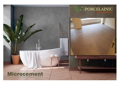 How to use microcement on worktops for a seriously cool upgrade