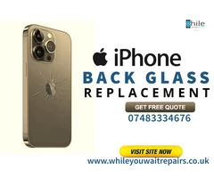 Apple iPhone Back Glass/Rear Glass Replacement Service London