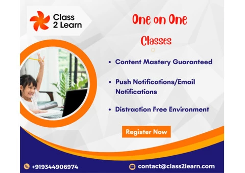One on One Online Classes