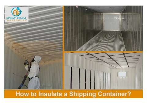 Shipping container insulation kit UK