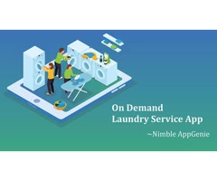 On demand laundry service app- Nimble AppGenie