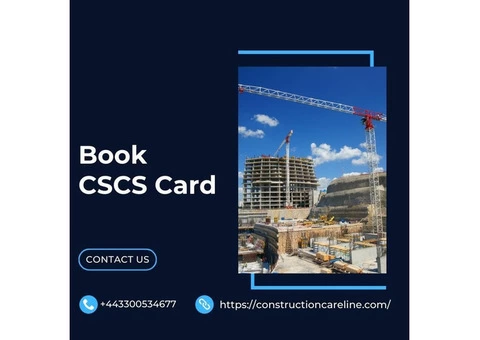 Book CSCS Card | Construction Careline