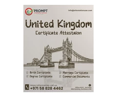 UK Certificate Attestation in UAE