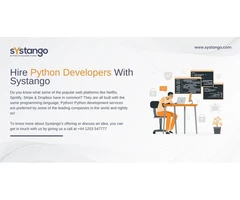 Hire Python Developers With Systango