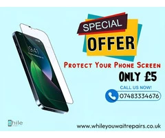 Purchase a tempered glass screen protector