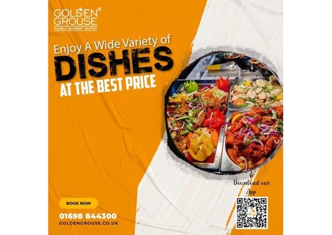 Enjoy a wide variety of dishes at the best price