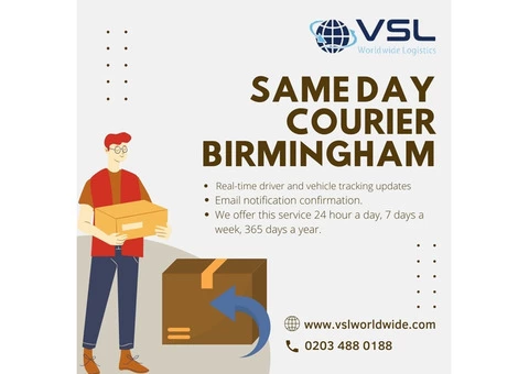 Same Day Courier Services Birmingham