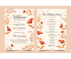 Wedding Order of Service Printing in Cardiff