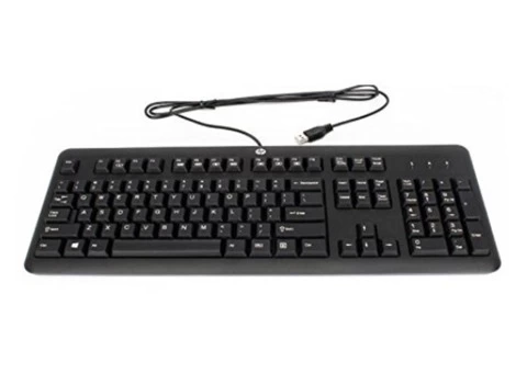 HP 672647-333 keyboard USB Dutch Black