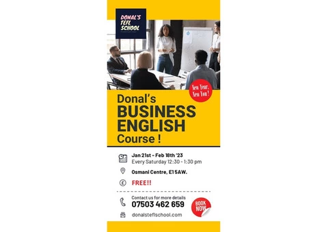 Free English Course starting Jan 21st East London! - 3/3