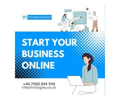 Best Single Page Web Design Service - V1 Technologies