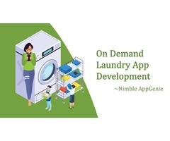 on demand laundry app development- Nimble AppGenie
