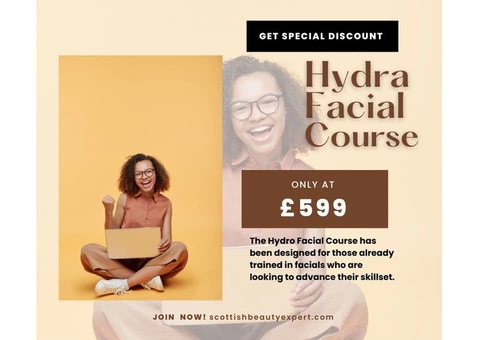Biggest Offer on HydraFacial Course - Hurry Up and Join Now