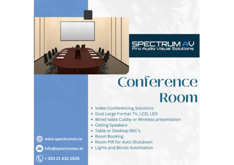 Transform Your Conference Room With The Best AV Equipment