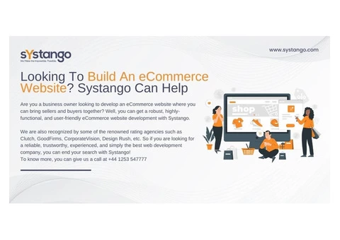 Looking To Build An eCommerce Website? Systango Can Help